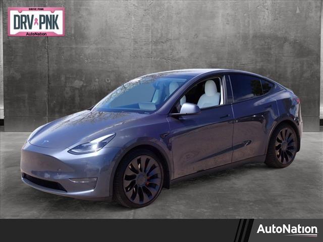used 2021 Tesla Model Y car, priced at $32,998