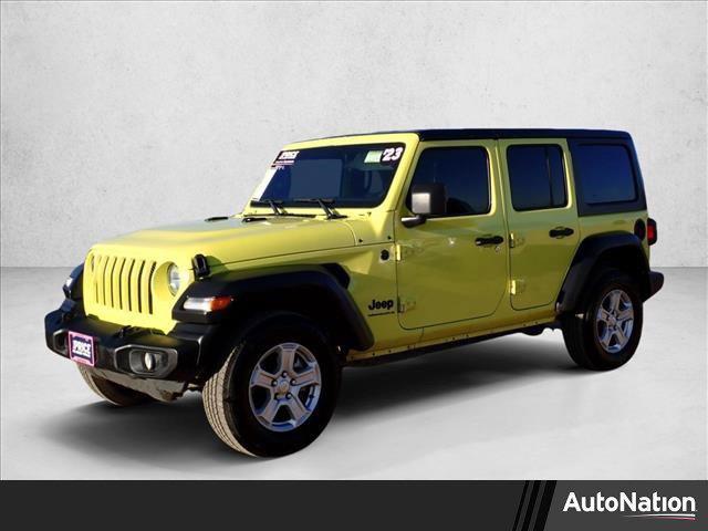 used 2023 Jeep Wrangler car, priced at $27,598