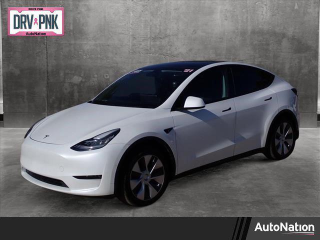 used 2021 Tesla Model Y car, priced at $31,598