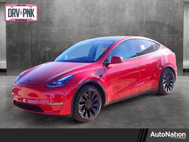 used 2021 Tesla Model Y car, priced at $38,598