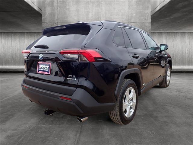 used 2021 Toyota RAV4 Hybrid car, priced at $25,490