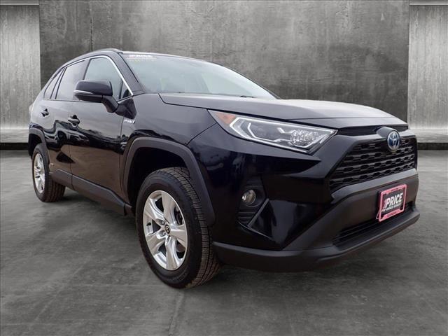 used 2021 Toyota RAV4 Hybrid car, priced at $25,490