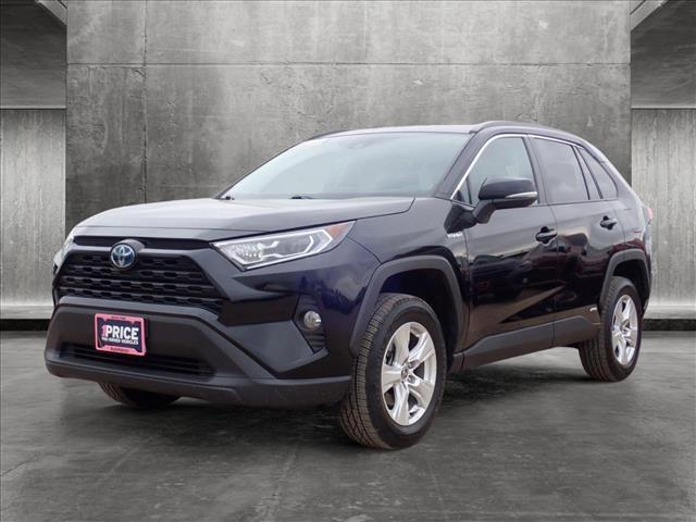 used 2021 Toyota RAV4 Hybrid car, priced at $25,490