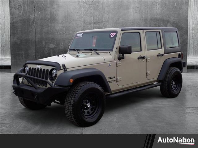 used 2017 Jeep Wrangler Unlimited car, priced at $20,998