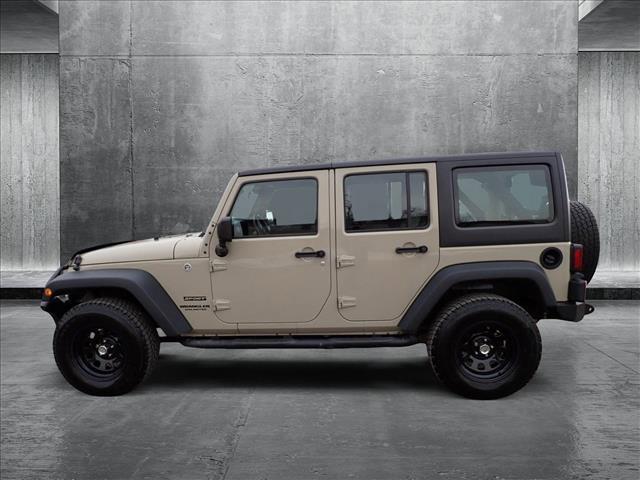 used 2017 Jeep Wrangler Unlimited car, priced at $20,998