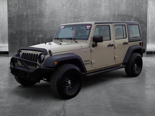 used 2017 Jeep Wrangler Unlimited car, priced at $20,998