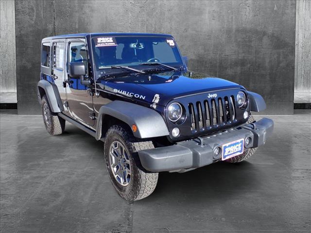 used 2015 Jeep Wrangler Unlimited car, priced at $15,598