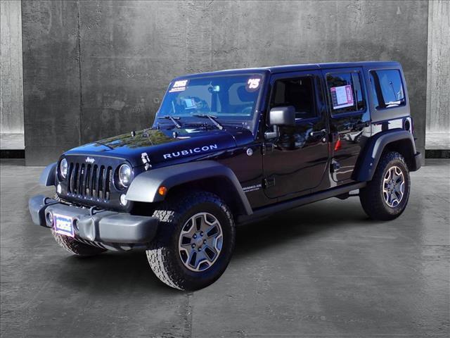 used 2015 Jeep Wrangler Unlimited car, priced at $15,598