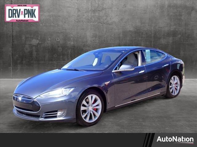 used 2014 Tesla Model S car, priced at $19,598