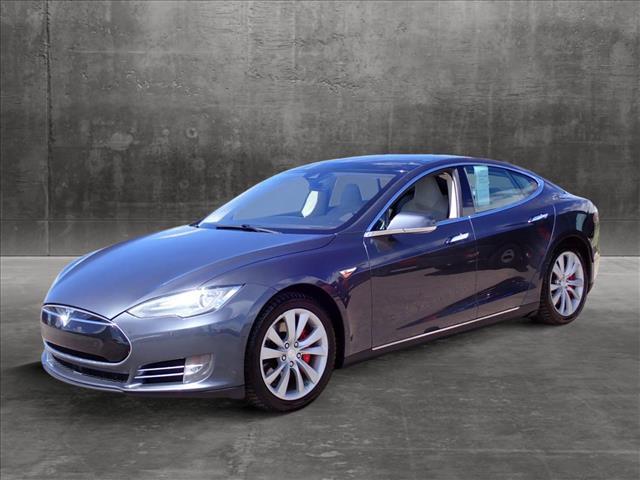 used 2014 Tesla Model S car, priced at $18,598