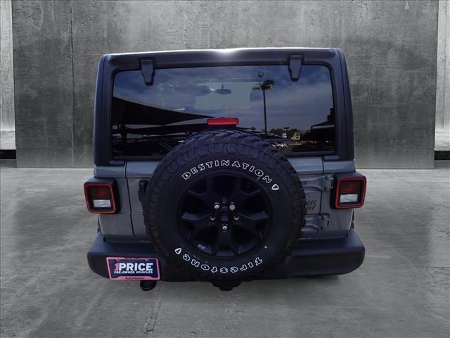 used 2021 Jeep Wrangler car, priced at $25,998