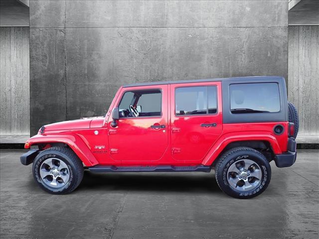 used 2017 Jeep Wrangler Unlimited car, priced at $24,998