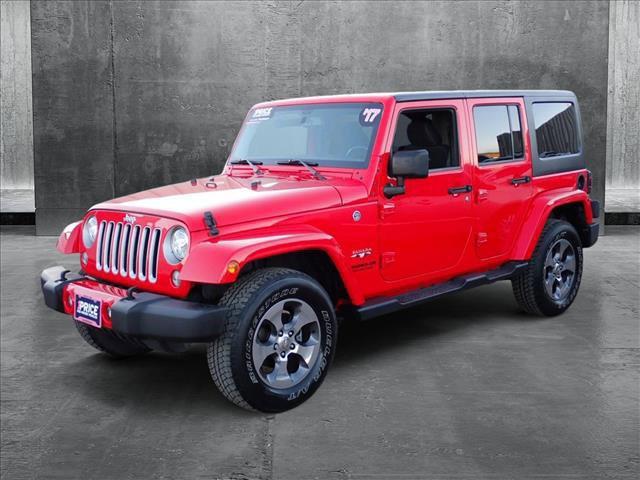 used 2017 Jeep Wrangler Unlimited car, priced at $24,998