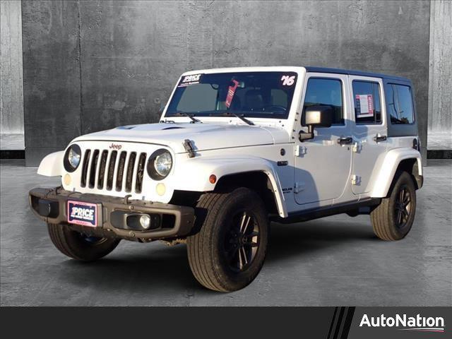 used 2016 Jeep Wrangler car, priced at $17,598