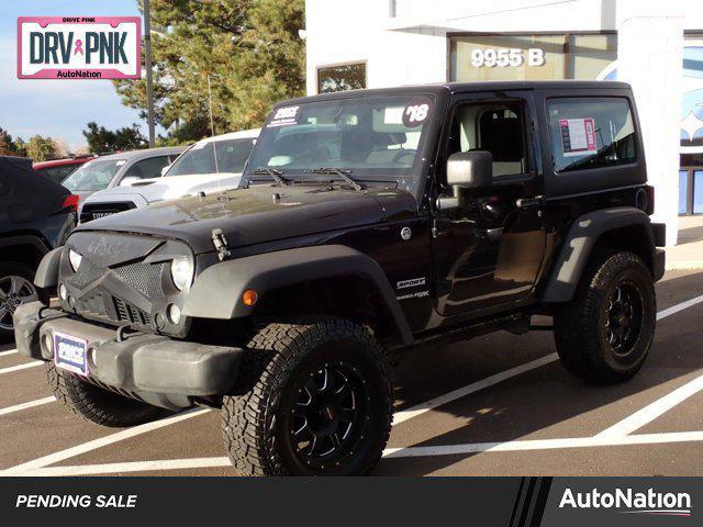 used 2018 Jeep Wrangler JK car, priced at $16,998