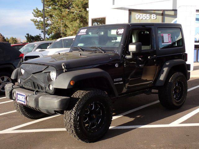 used 2018 Jeep Wrangler JK car, priced at $16,998