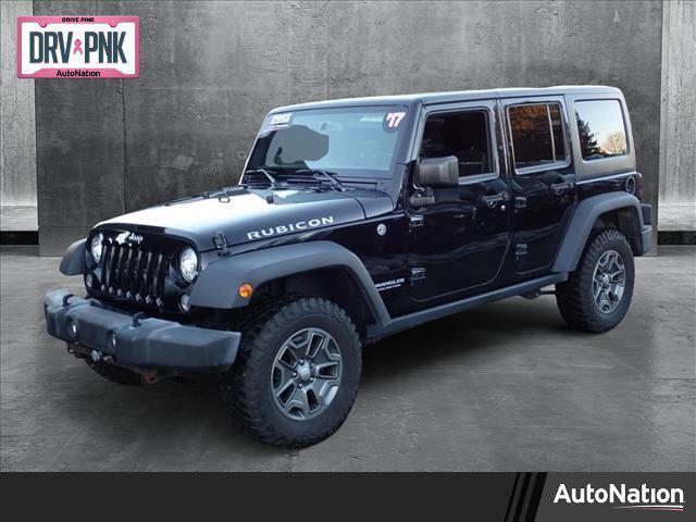 used 2017 Jeep Wrangler Unlimited car, priced at $21,598