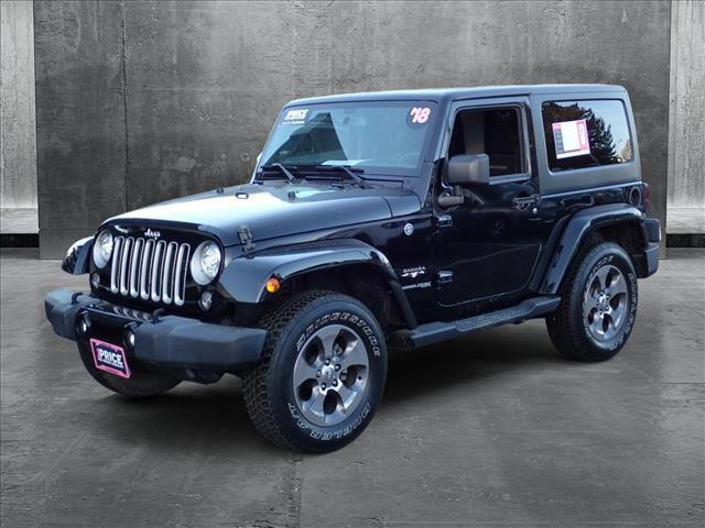 used 2018 Jeep Wrangler JK car, priced at $23,598