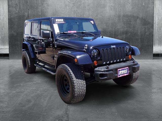 used 2011 Jeep Wrangler Unlimited car, priced at $13,598