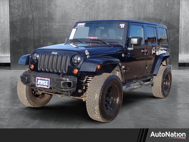 used 2011 Jeep Wrangler Unlimited car, priced at $15,798