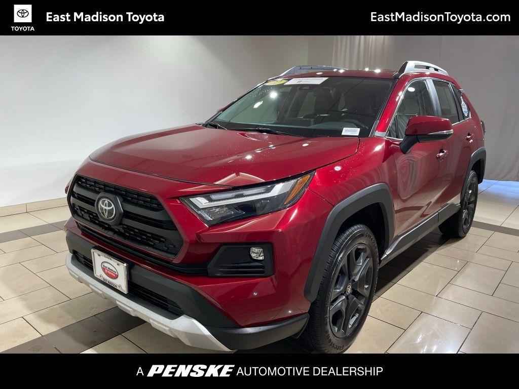 used 2022 Toyota RAV4 car, priced at $28,704