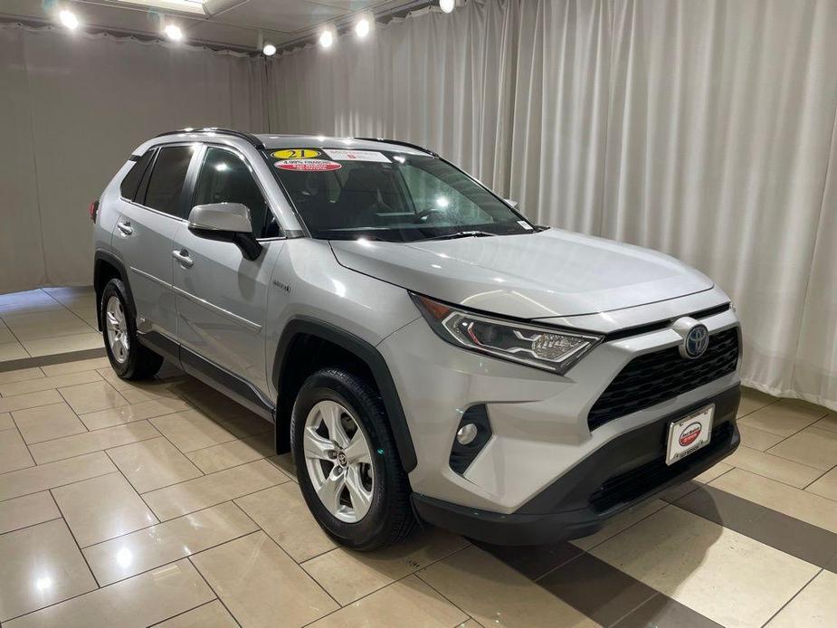 used 2021 Toyota RAV4 Hybrid car, priced at $32,993