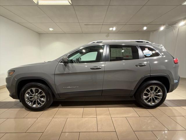 used 2021 Jeep Cherokee car, priced at $20,982