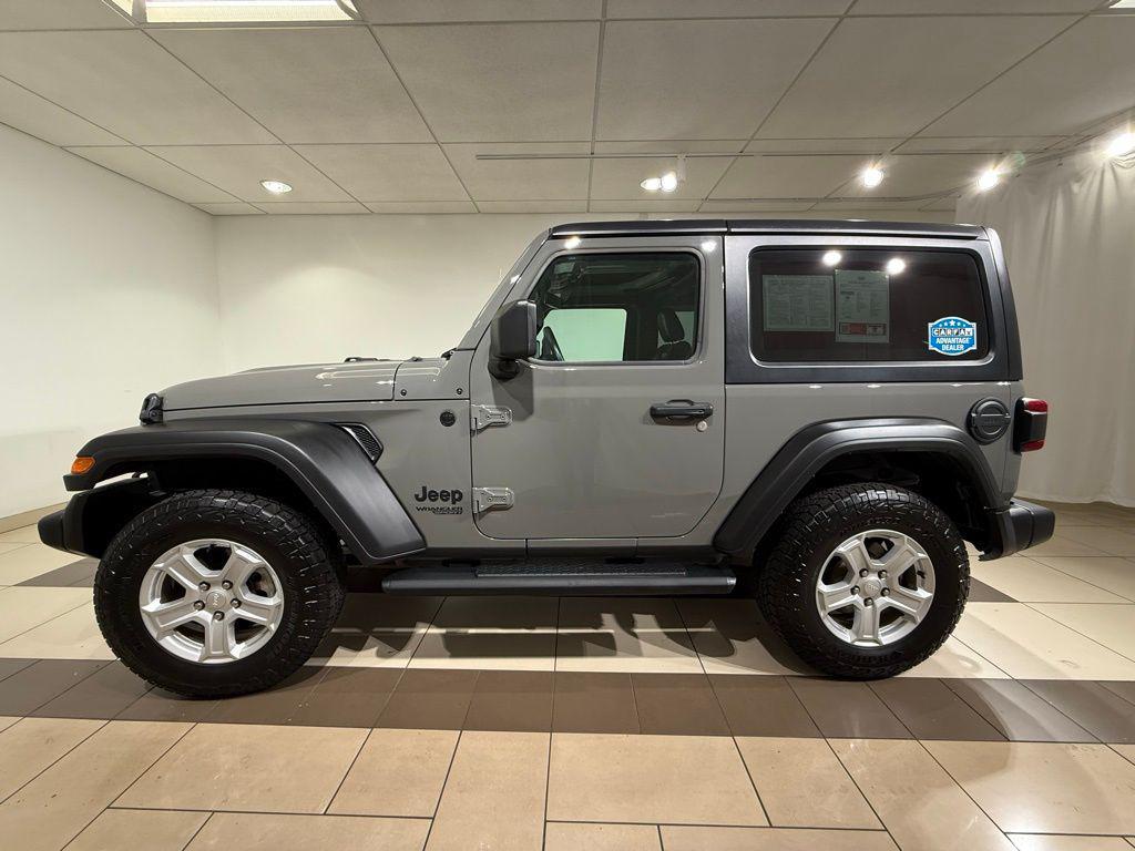 used 2021 Jeep Wrangler car, priced at $23,993