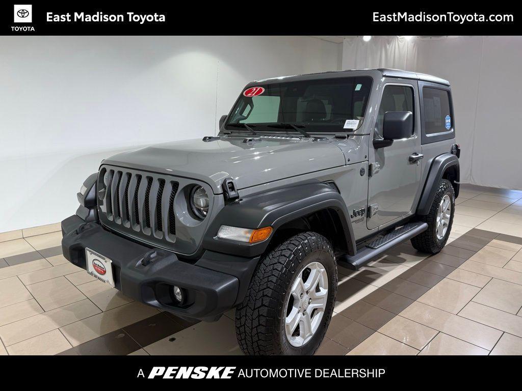 used 2021 Jeep Wrangler car, priced at $23,993