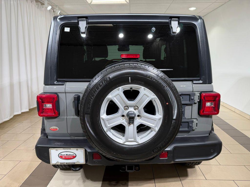 used 2021 Jeep Wrangler car, priced at $23,993