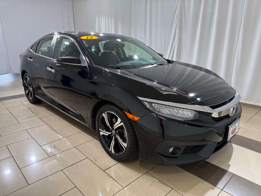 used 2018 Honda Civic car, priced at $17,513