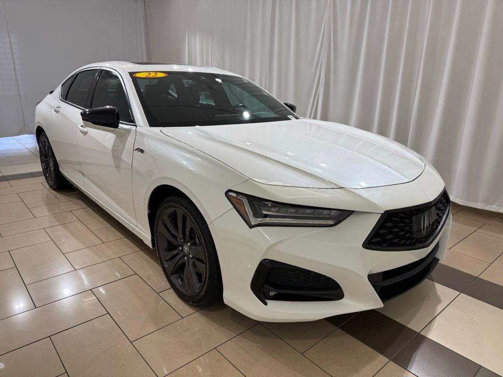 used 2022 Acura TLX car, priced at $34,333