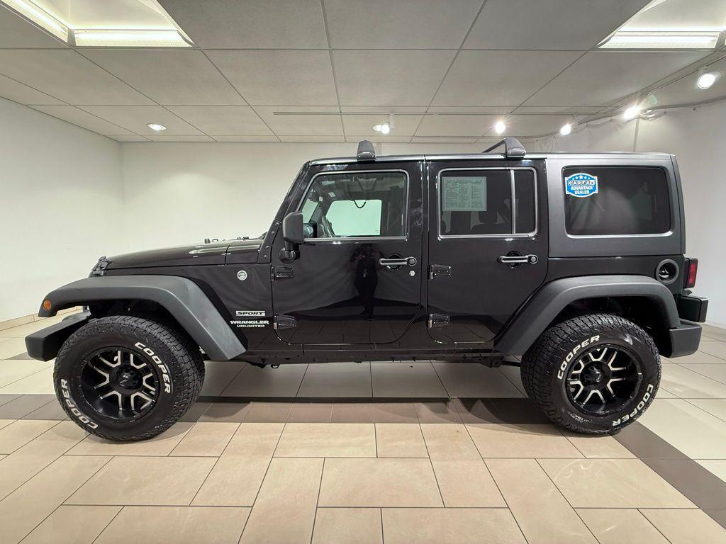 used 2016 Jeep Wrangler Unlimited car, priced at $14,733