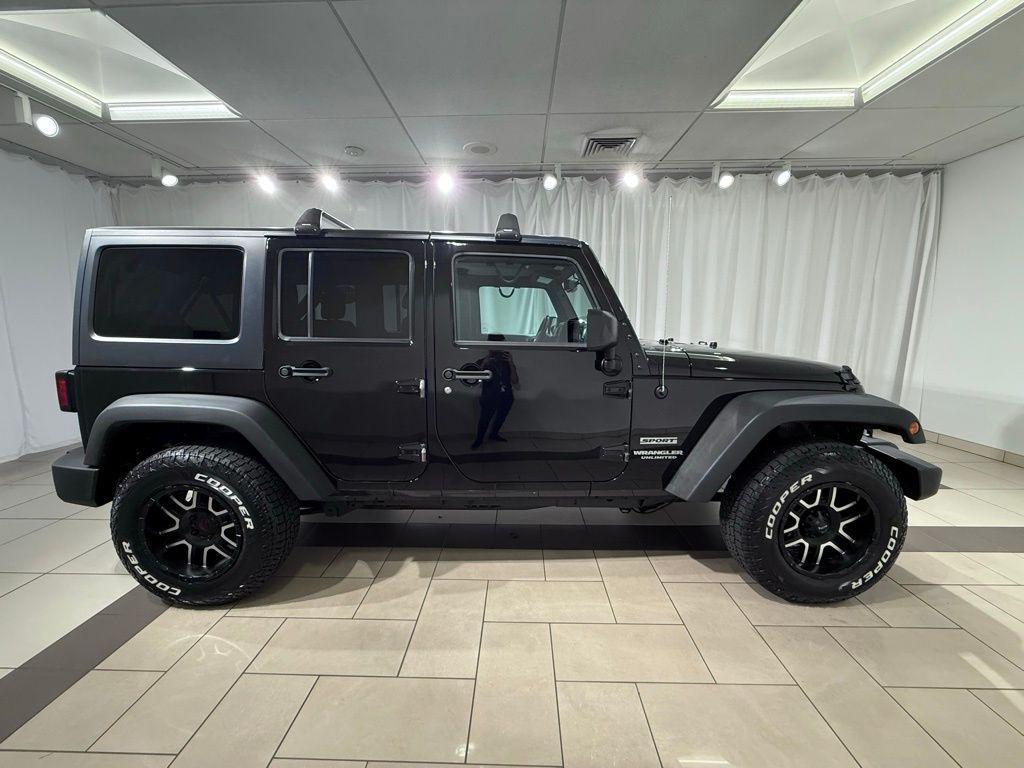 used 2016 Jeep Wrangler Unlimited car, priced at $14,733