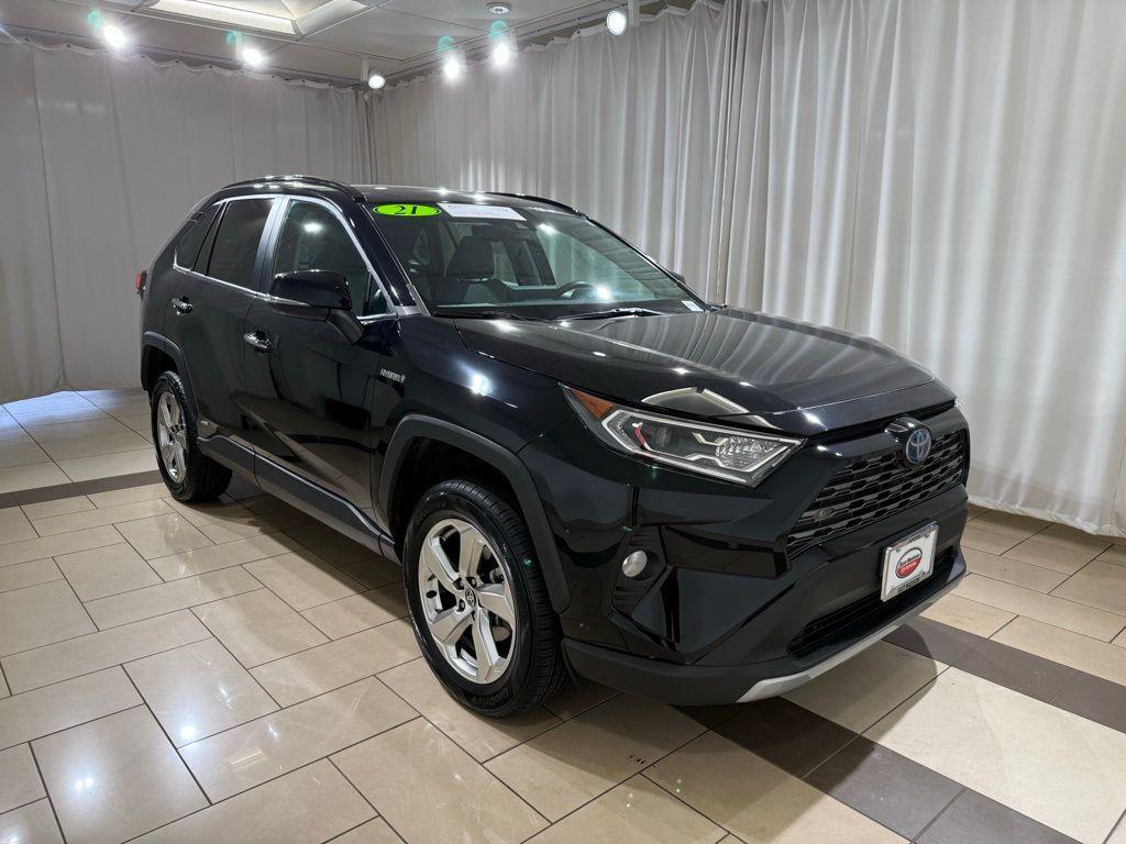 used 2021 Toyota RAV4 Hybrid car, priced at $36,994