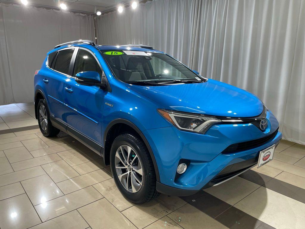 used 2018 Toyota RAV4 Hybrid car, priced at $25,994