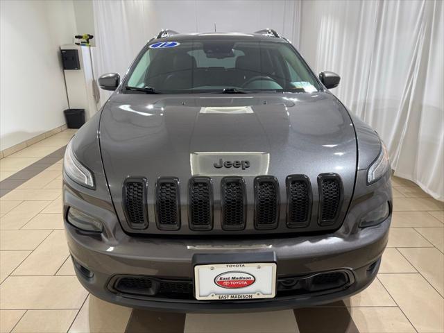 used 2017 Jeep Cherokee car, priced at $15,922
