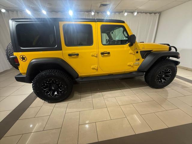used 2020 Jeep Wrangler Unlimited car, priced at $26,703