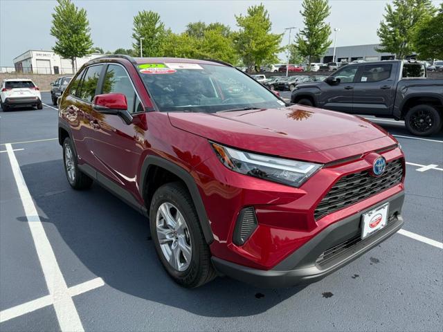 used 2022 Toyota RAV4 Hybrid car, priced at $32,704