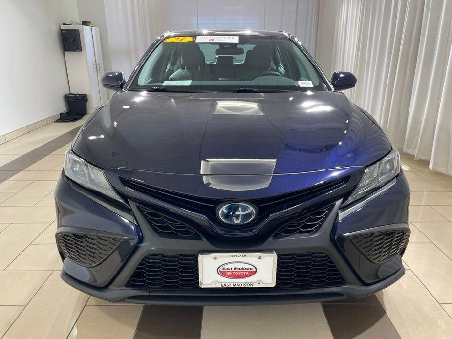 used 2021 Toyota Camry Hybrid car, priced at $29,418