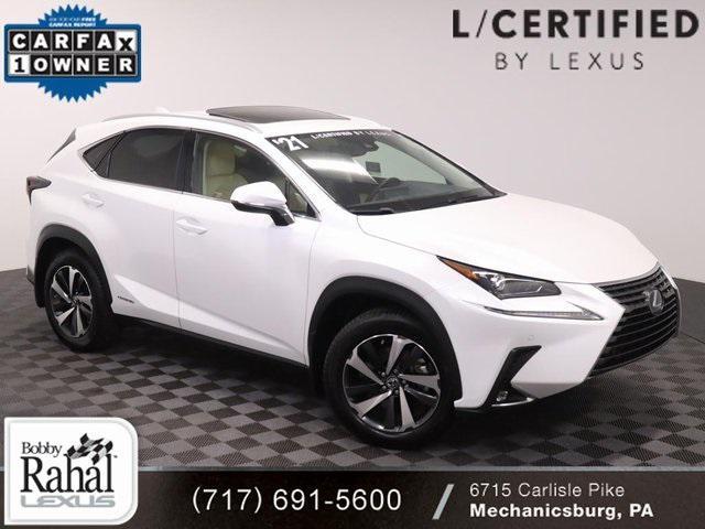 used 2021 Lexus NX 300h car, priced at $28,850