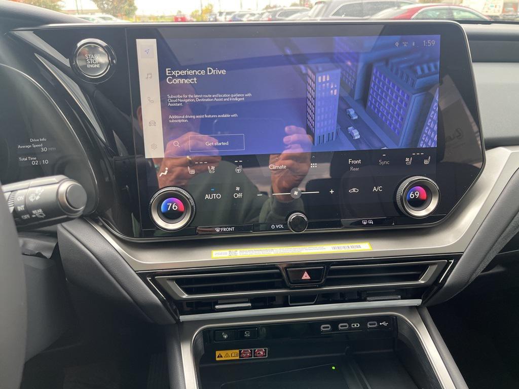 new 2026 Lexus TX 350 car, priced at $71,504