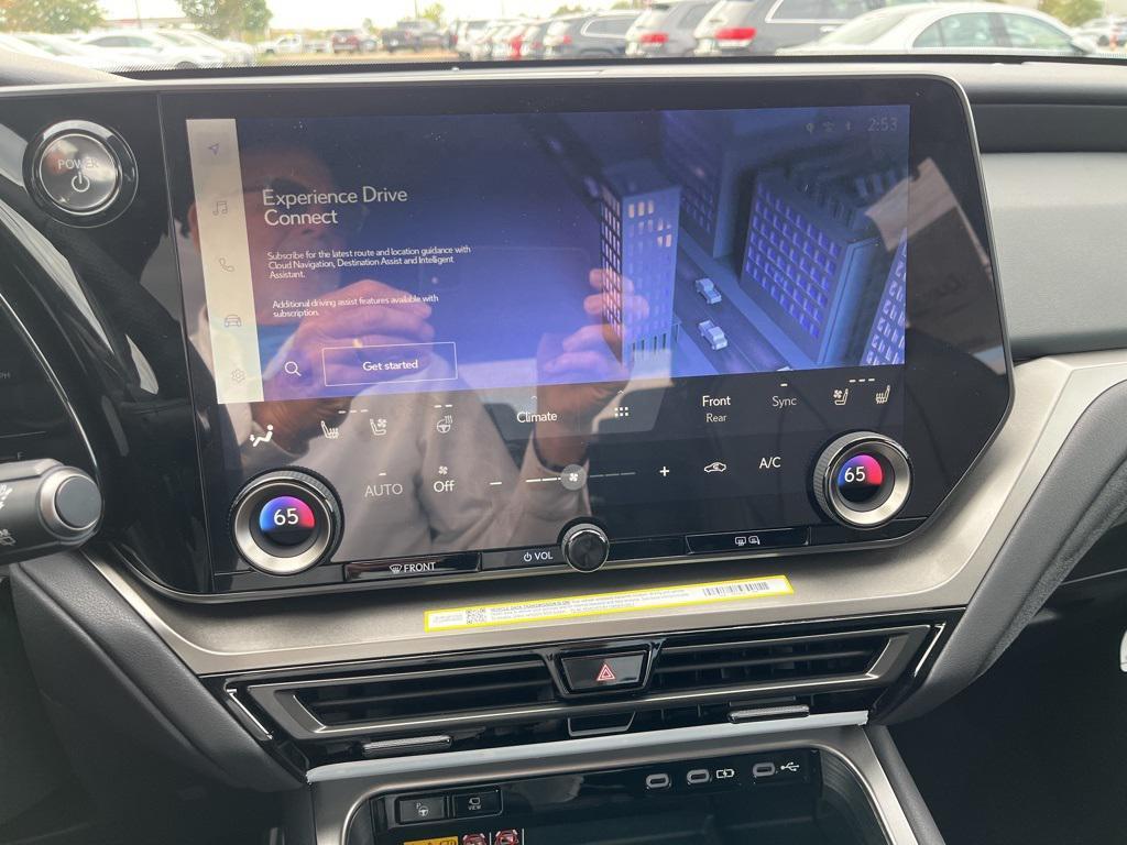 new 2026 Lexus TX 500h car, priced at $73,194