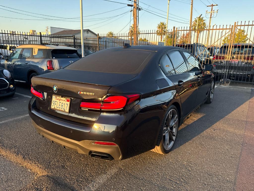 used 2023 BMW M550 car, priced at $62,992