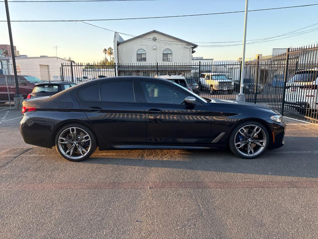 used 2023 BMW M550 car, priced at $62,992