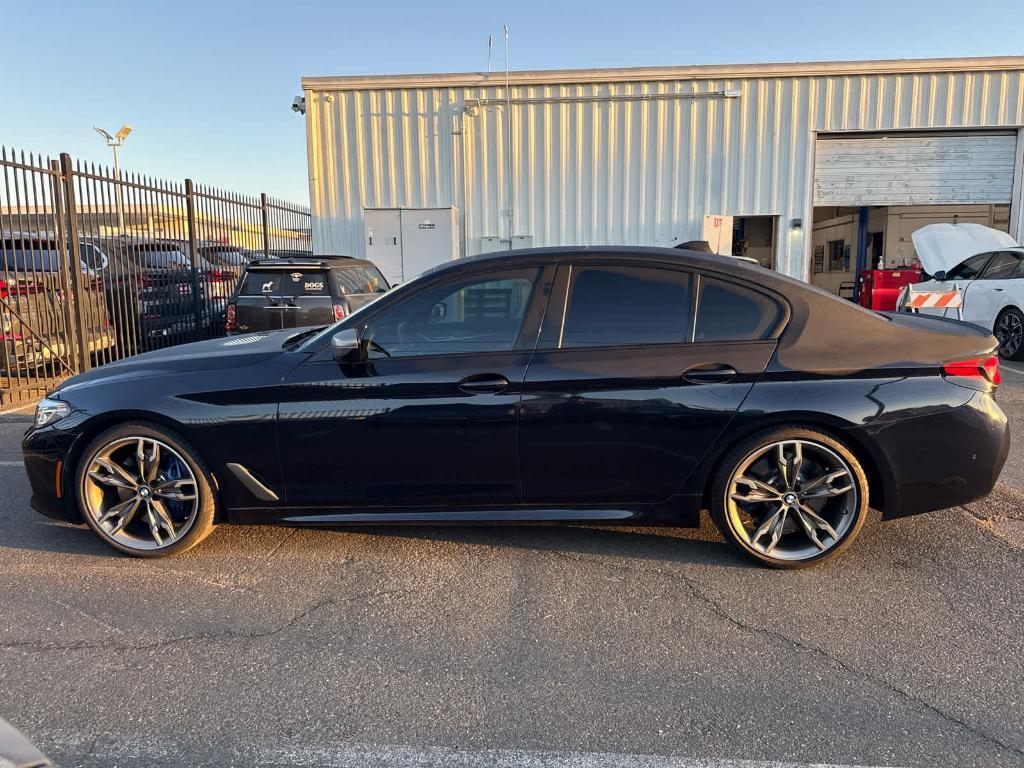 used 2023 BMW M550 car, priced at $62,992