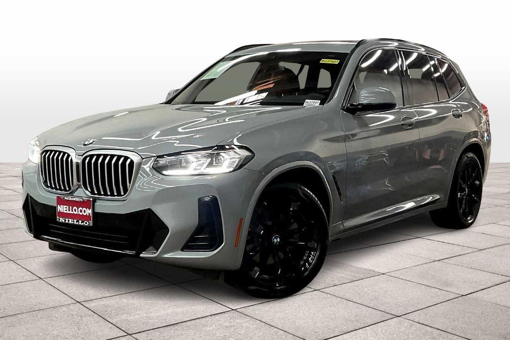 used 2023 BMW X3 car, priced at $40,694