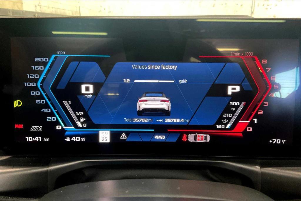 used 2024 BMW M4 car, priced at $73,394