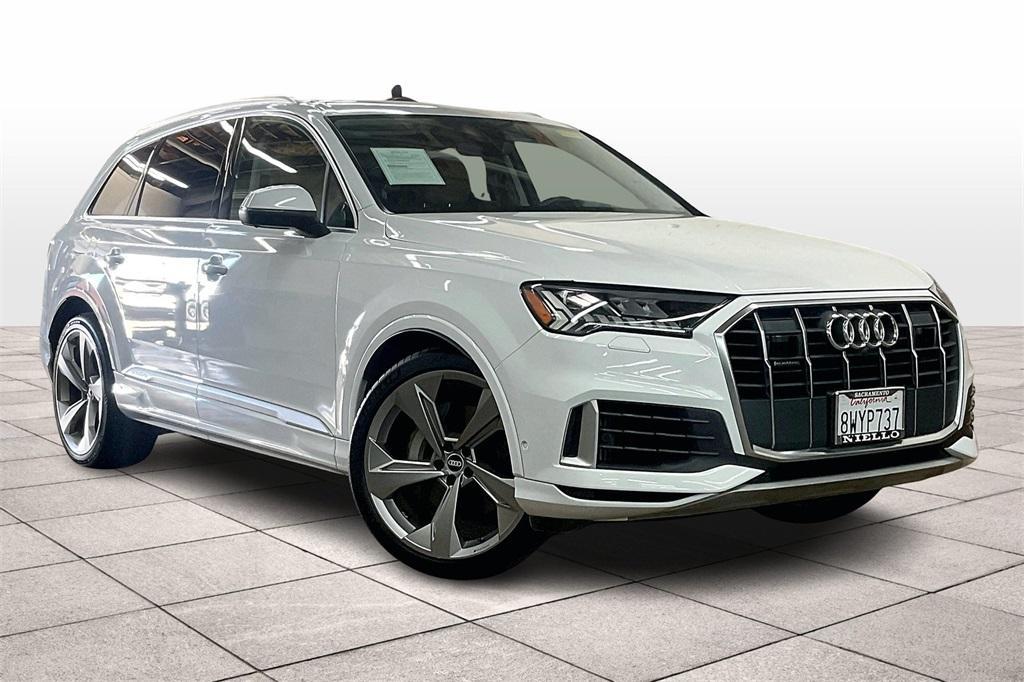 used 2021 Audi Q7 car, priced at $37,893