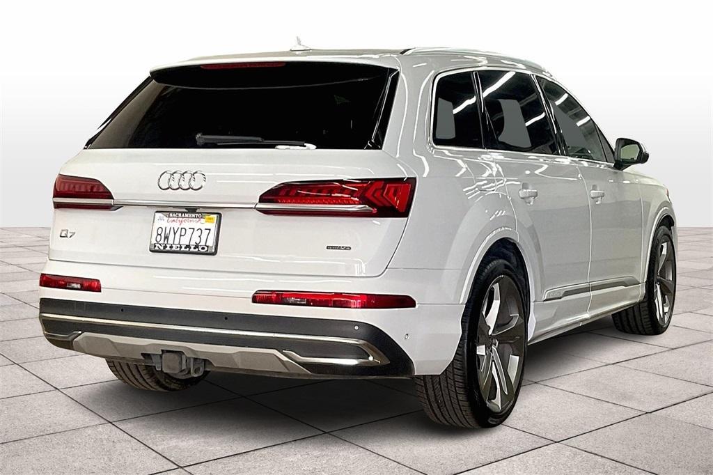 used 2021 Audi Q7 car, priced at $37,893